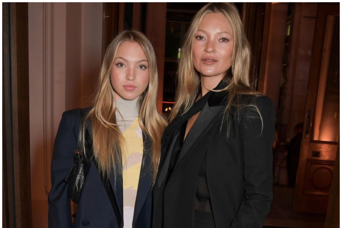 uitlokken optie eerste 7 of Lila and Kate Moss' best twinning mother-daughter fashion looks: the  models walked the Fendi and Versace runways together, sat front row at Dior  and Longchamp, and shone for Calvin Klein 
