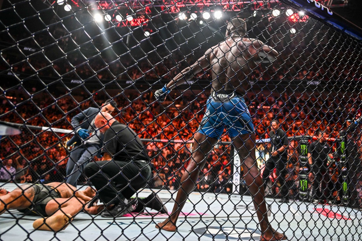 UFC 287: Israel Adesanya Revels In Stunning KO Of Alex Pereira, Mocks ...