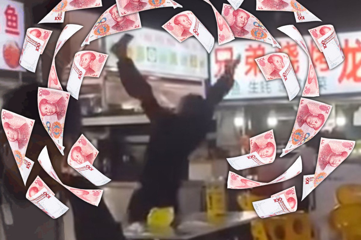 I won!': wild Chinese street food vendor scoops multimillion