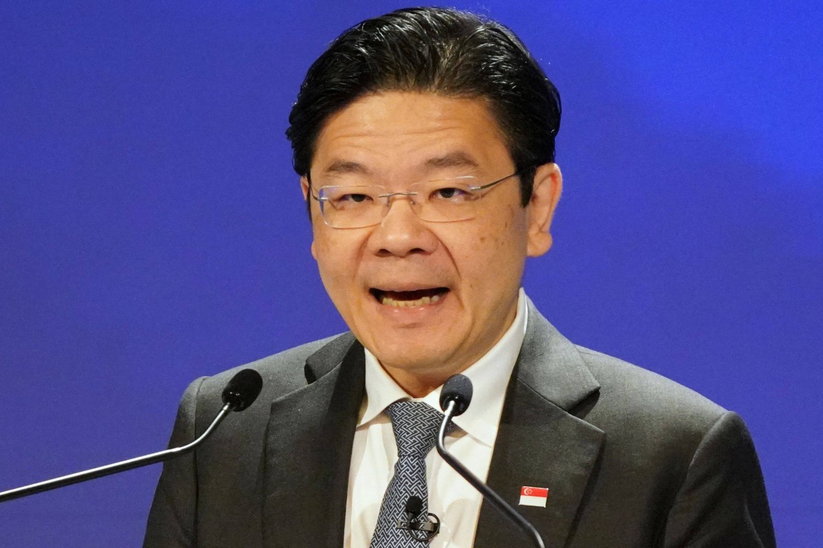 Deputy Prime Minister of Singapore Lawrence Wong said the country needs to change its mindset, and not be so focused on accumulating wealth. Photo: AFP