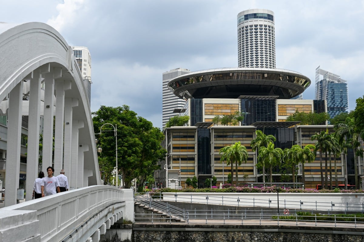 Singapore’s Supreme Court complex, which also houses the city state’s High Court. Photo: AFP