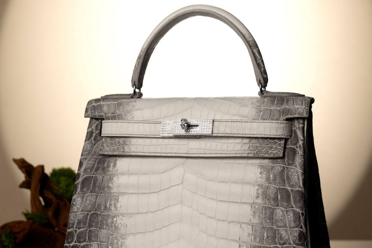 Will this Hermès Himalaya Kelly a new record in Hong Kong? The diamond-encrusted 'rarest handbag in the world' is to sell for millions to a collector at online auction