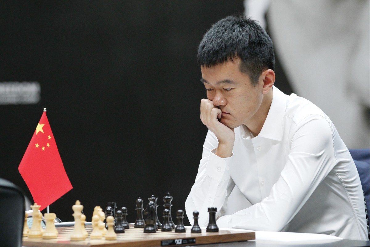 Grandmaster Ding Liren from China competes at the World Chess Championships, 2023. China’s ascendancy in world chess rankings is no happy accident, but the result of decades of dedicated planning. Photo: AFP