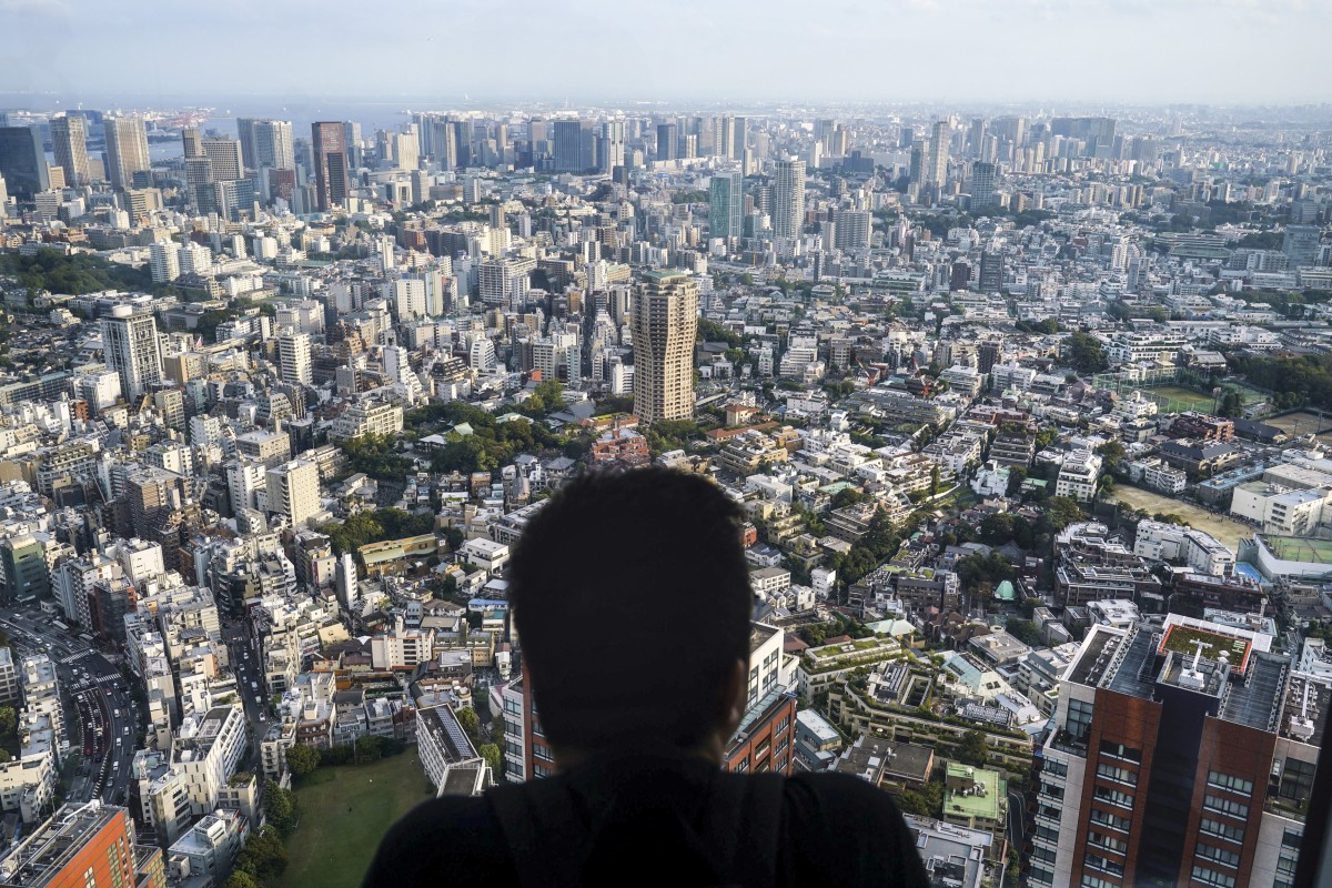 A view of Tokyo’s Roppongi district, home to a sprawling nightlife and shopping area near the Hardy Barracks heliport. Photo: AP