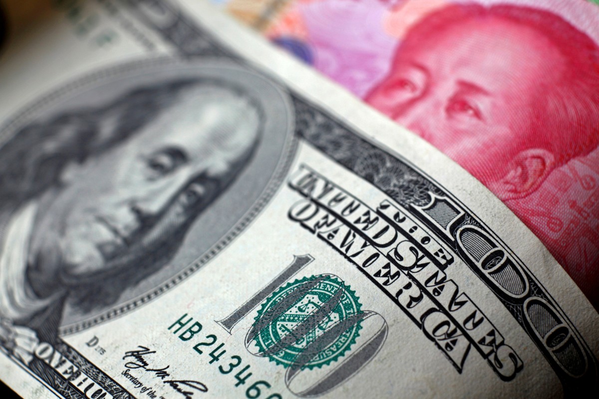 The yuan has continued to weakened against the US dollar in recent weeks, falling to a 16-year low of 7.3510 on Friday. Photo: Reuters