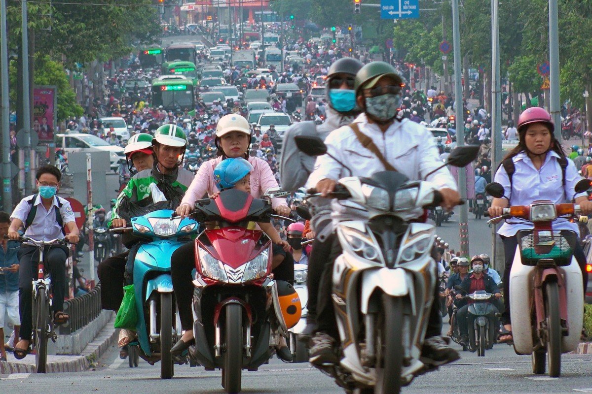 Rush hour in Ho Chi Minh City, Vietnam. Photo: Shutterstock 
