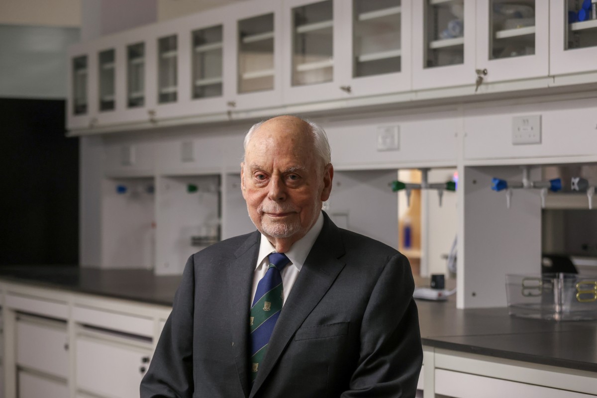 Professor Fraser Stoddart  received his Nobel Prize in 2016 and joined the University of Hong Kong last month as chair professor of chemistry. Photo: Jonathan Wong