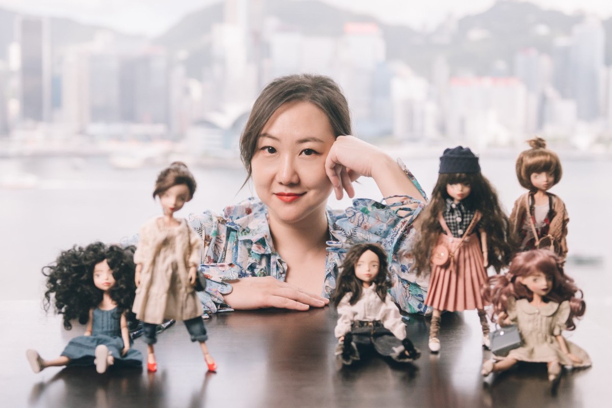 Since she was young, Ning Lau has had a passion for dolls. Now, she is a full-time doll artist, and has collaborated on collections with the likes of Japanese beauty brand Shu Uemura, the M+ museum of visual culture and Hong Kong Ballet. Photo: Ning Lau