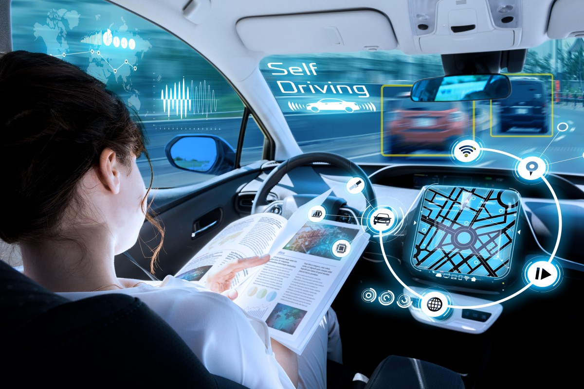 China has yet to approve L3 autonomous driving, which does not require hands on the steering wheel. Photo: Shutterstock