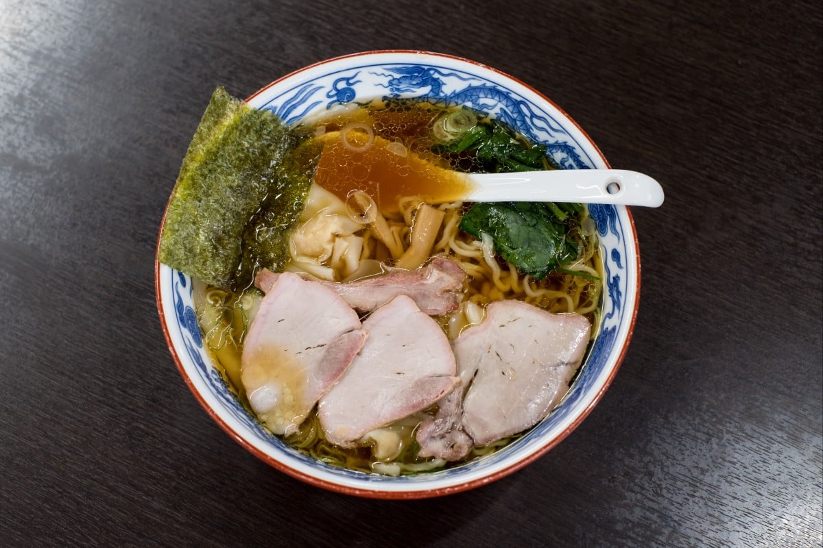 Tora Shokudo in Shirakawa, Fukushima, offers Shirakawa-style noodles. Photo: Brian MacDuckston
