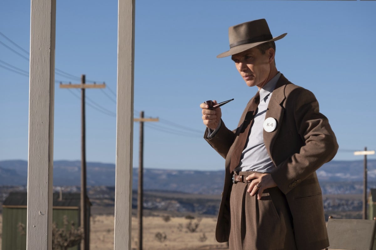 Cillian Murphy, winner of the Academy Award for best actor, in a scene from Oppenheimer, Christopher Nolan’s epic about the father of the atomic bomb. Photo: Universal Pictures via AP