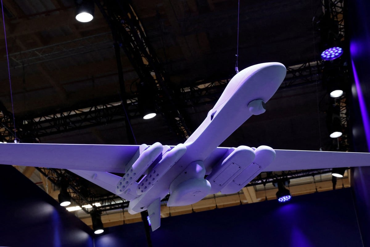 Taiwan is awaiting the delivery of billions of dollars worth of military weapons, including some MQ-9B unmanned aircraft, pictured. Photo: Reuters