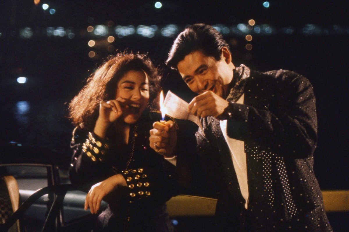 Chow Yun-fat and Cherie Chung film a scene in Tsim Sha Tsui for The Eighth Happiness in a photograph shot by Canadian Greg Girard. A collection of his 1980s Hong Kong film set photos will be presented in “Greg Girard: Hong Kong Made Me” at M+ museum. Photo:  M+/Greg Girard