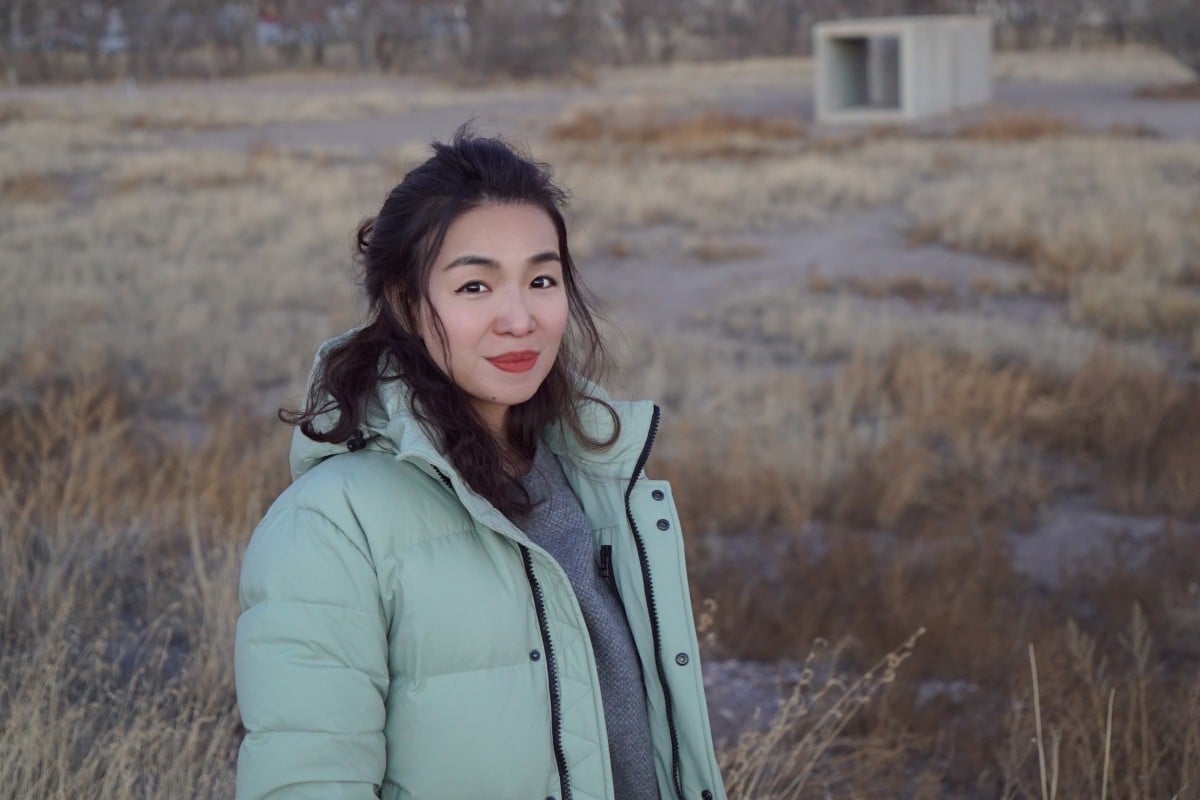 Wong Kit Yi, Hong Kong contemporary artist, who in 2021 completed a residency with Judd’s Chinati Foundation in Marfa, Texas. Photo: Chinati Foundation and Wong Kit Yi.