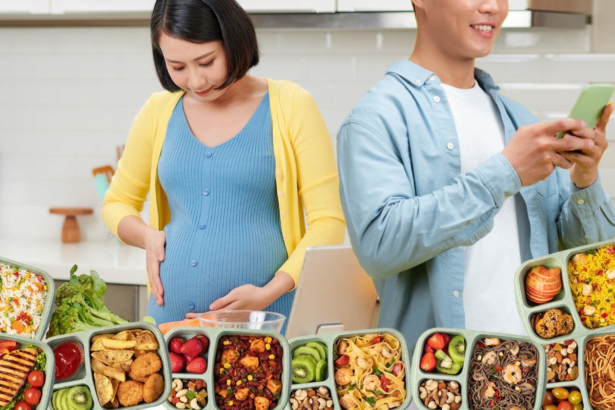 Husband slammed online after pregnant wife makes a month's worth of frozen dinners for him just before going into labor