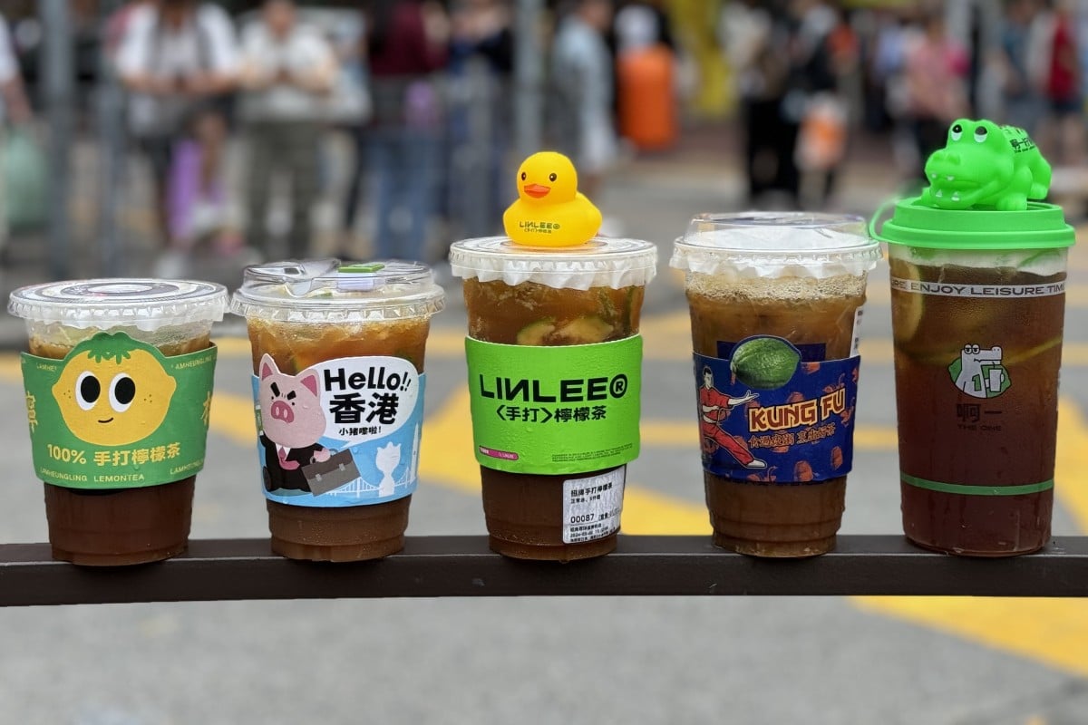 A battle royale is unfolding in Hong Kong, with a slew of stores offering hand-crushed lemon teas. Photo: Riva Hiranand