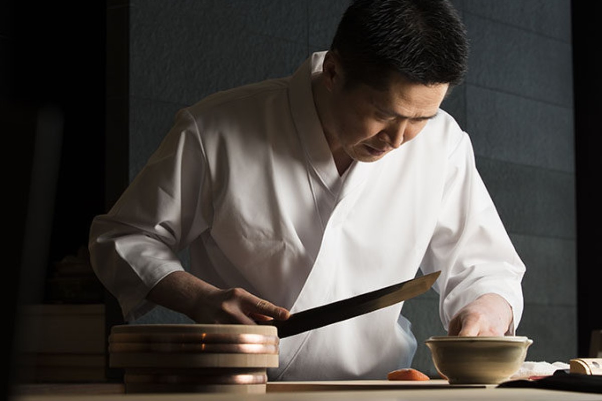 Chef Masaaki Miyakawa raised the bar for Hong Kong sushi a decade ago at Sushi Shikon, then earned three Michelin stars for his eponymous restaurant in Hokkaido, Japan. Now he is back in the Greater Bay Area with Sushi Kissho, his own place at Macau’s Raffles hotel. Photo: Sushi Kissho