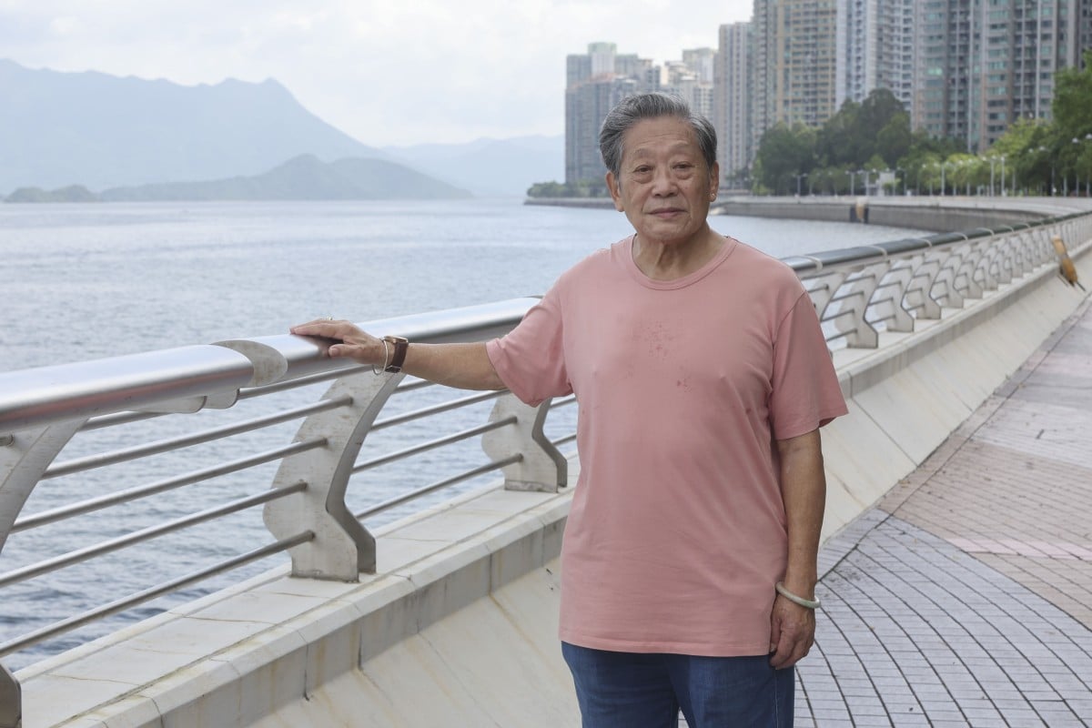 Chinese refugee Chan Yung-tak in Ma On Shan, Hong Kong. Photo: Edmond So