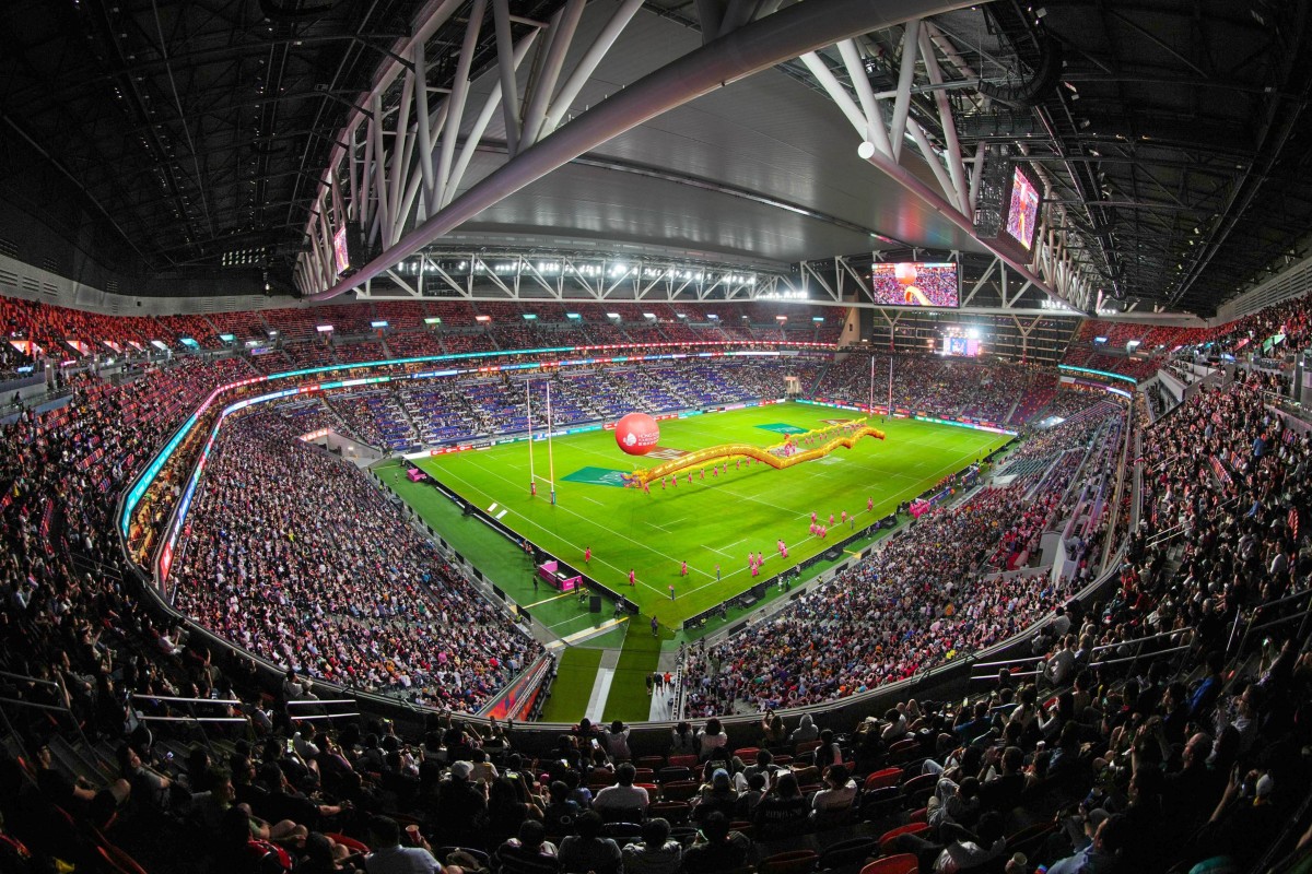 Cathay/HSBC Hong Kong Sevens opening ceremony at Kai Tak Stadium. Photo: Eugene Lee