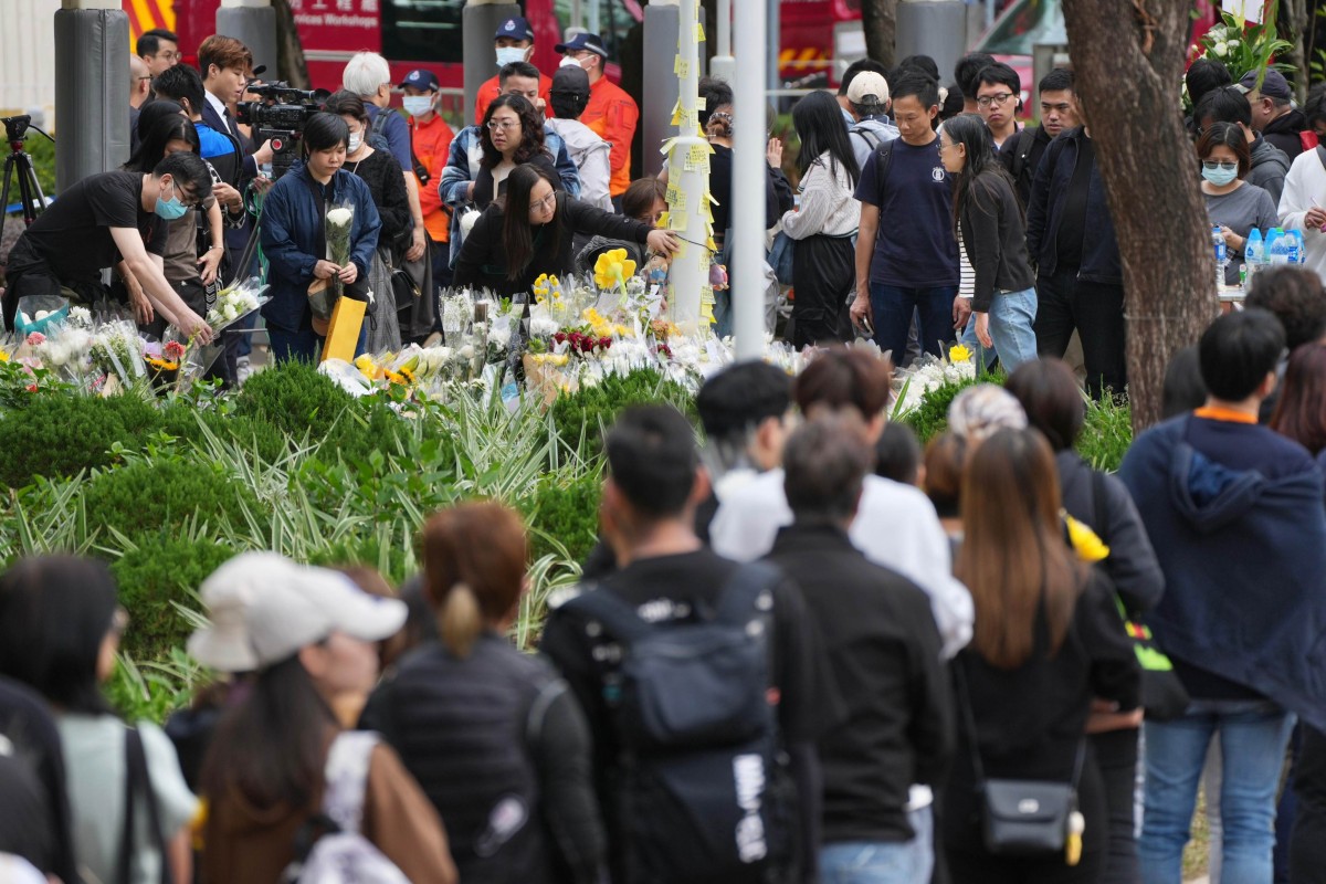 Residents have been paying their respects to victims near the site of the tragedy. Photo: Karma Lo