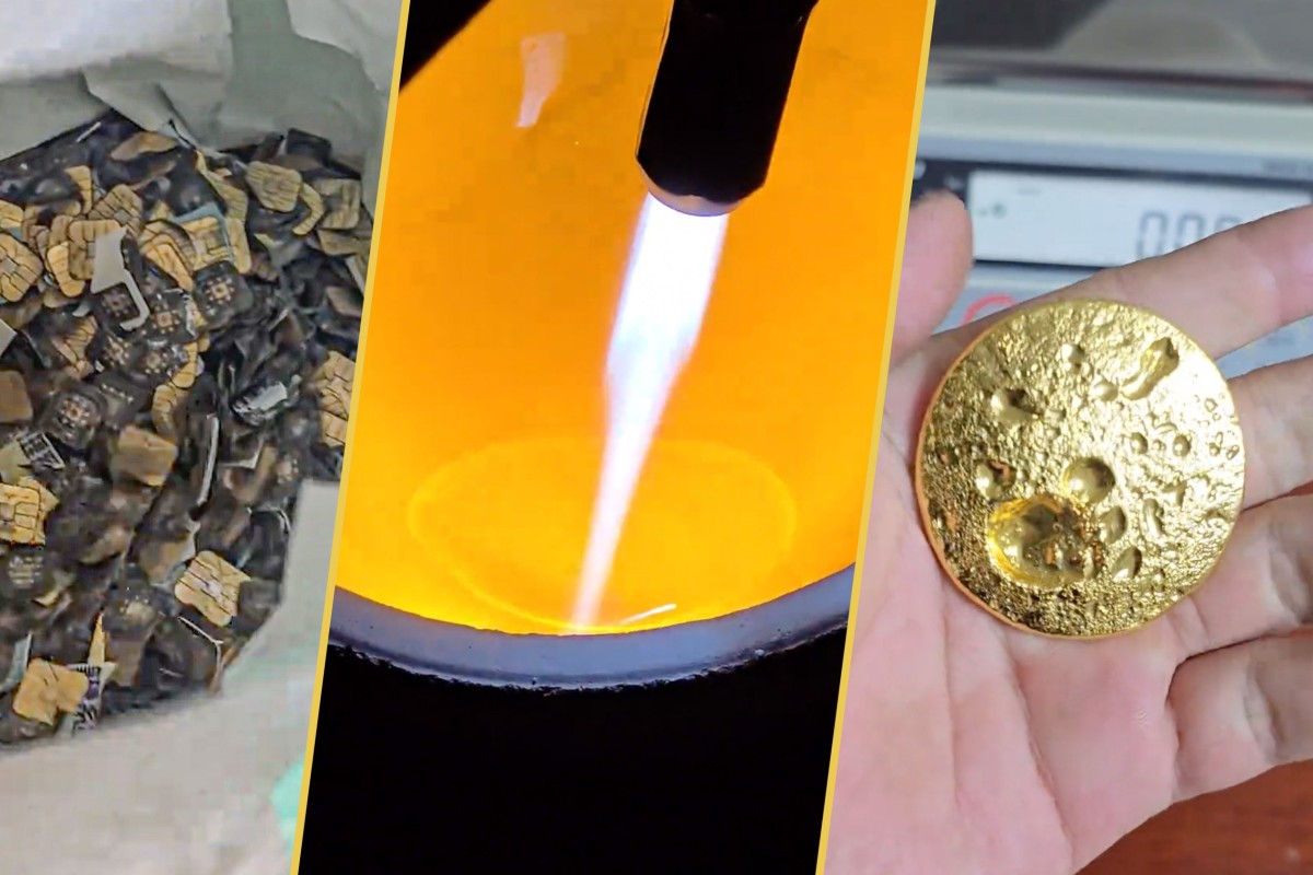 Extracao de Ouro de Cartoes SIM: O Viral que Transformou Lixo Eletronico em Febre do Ouro Artesanal na China