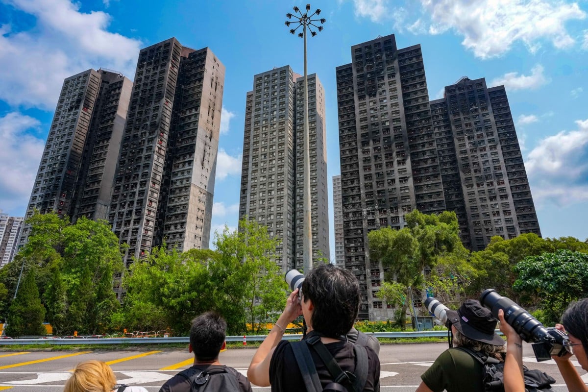 Tai Po’s Wang Fuk Court. Photo: Karma Lo