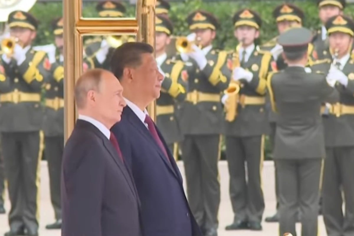 Wednesday’s summit between Xi Jinping and Vladimir Putin will be closely watched. Photo: ifeng