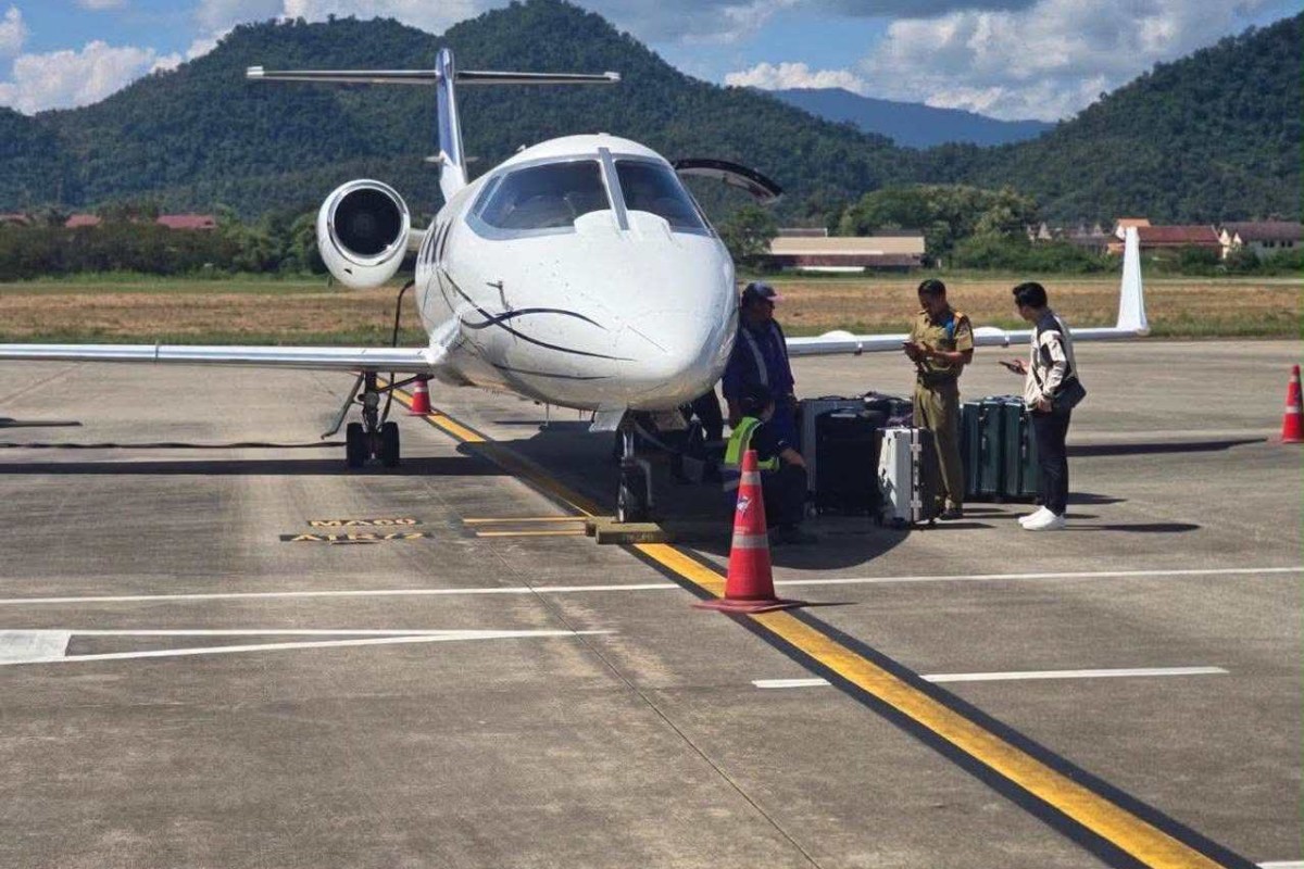 寮國私人飛機查獲 521 公斤甲基安非他命，警方稱毒品非來自馬來西亞
