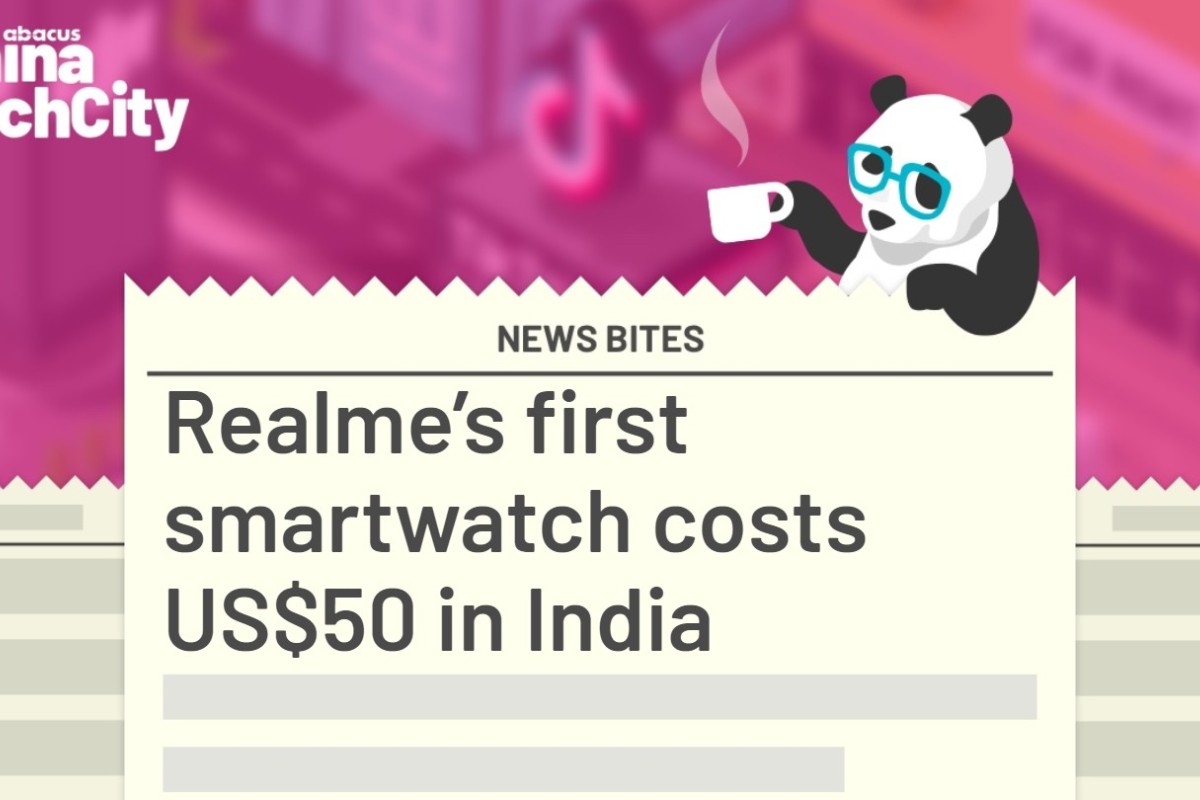 Realme's first smartwatch costs US$50 in India