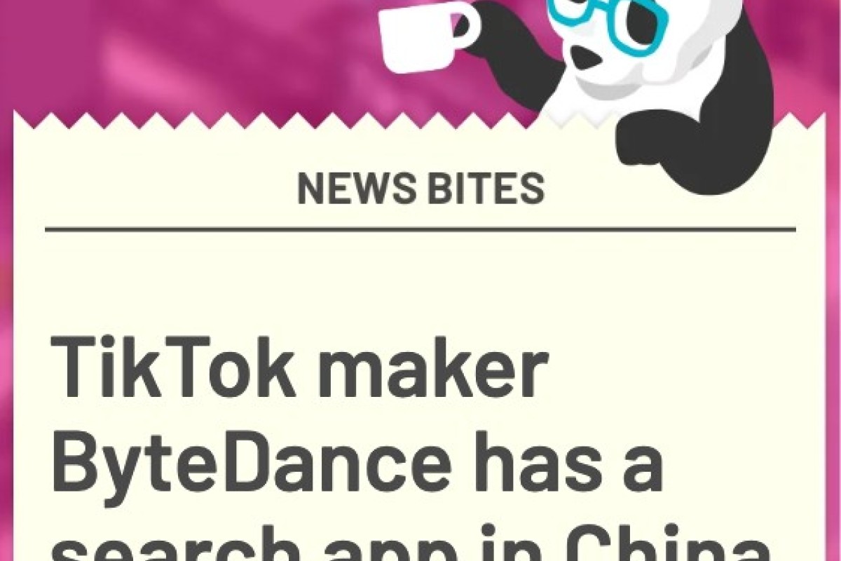 Tiktok Maker Bytedance Has A Search App In China South China Morning Post