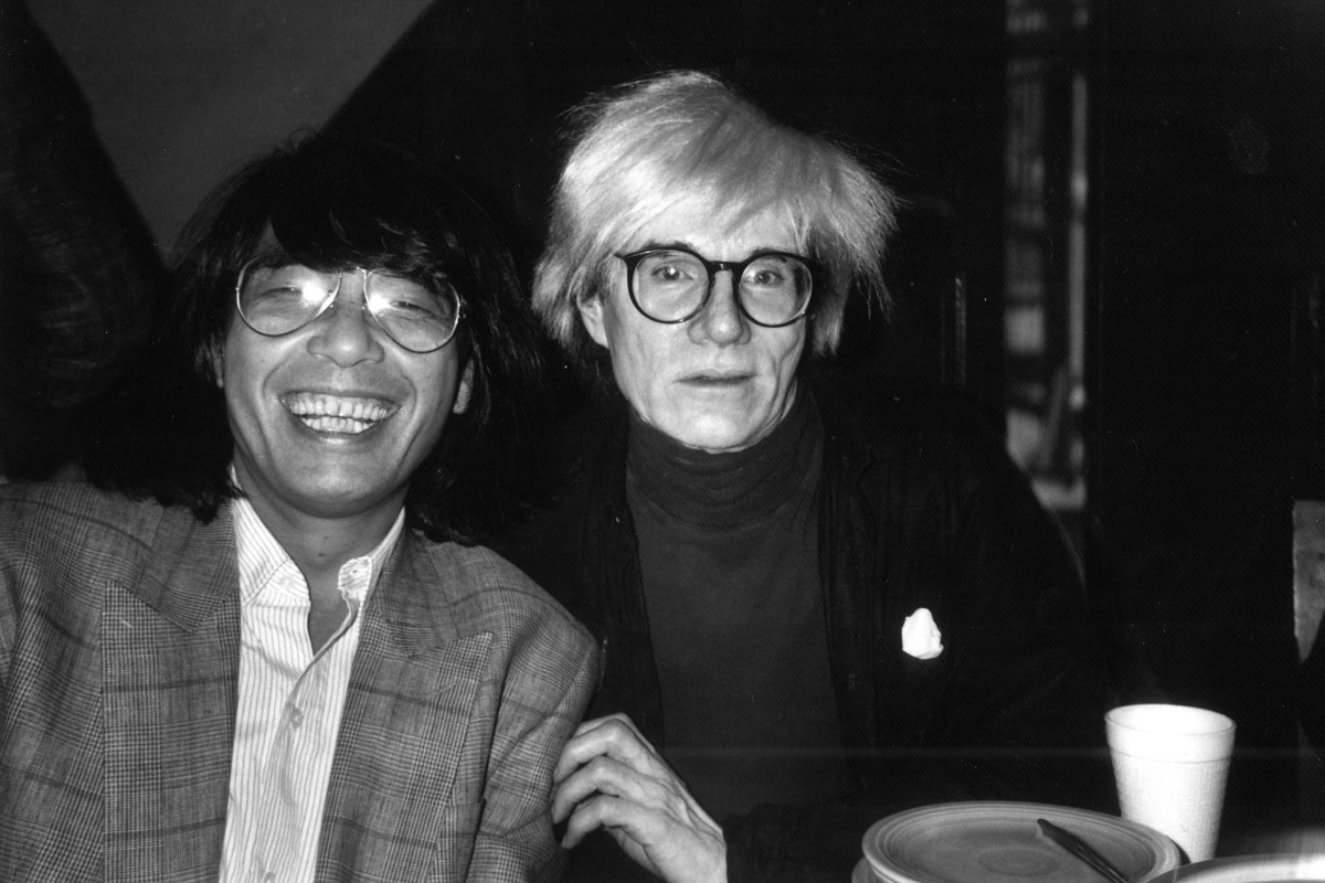 Kenzo Takada dan Andy Warhol (Via South China Morning Post)