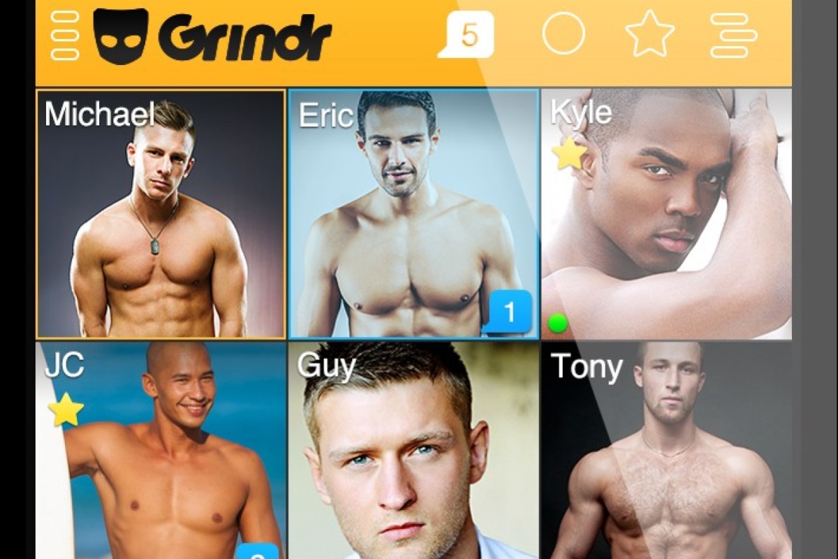 Grindr users per country