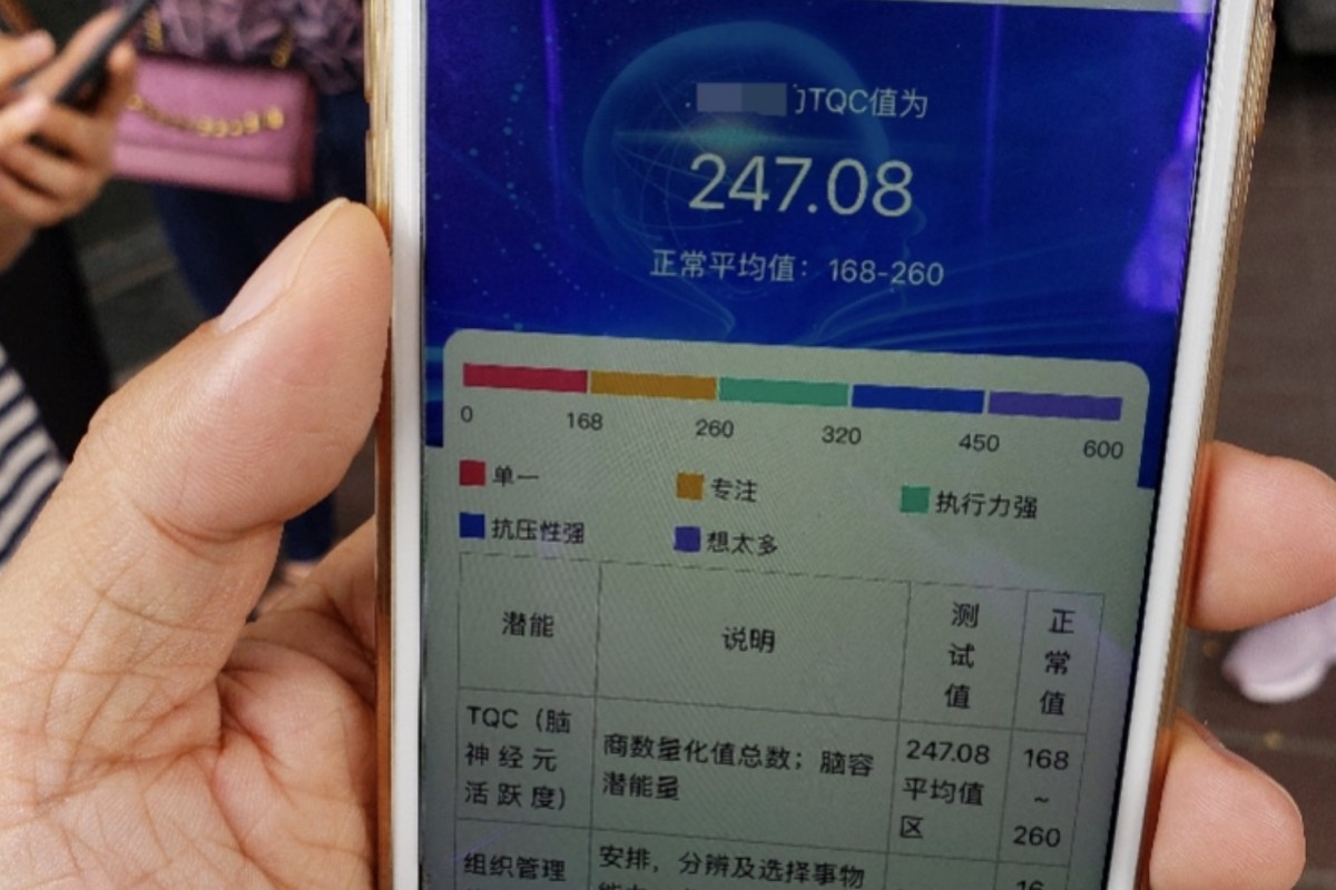 Parents in Shenzhen were told they could view the full results of their children’s tests online for US$30. Photo: Oeeee.com