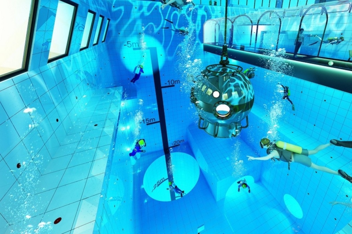 Worlds Deepest Diving Pool To Open In Poland This Autumn — A 45 Metre