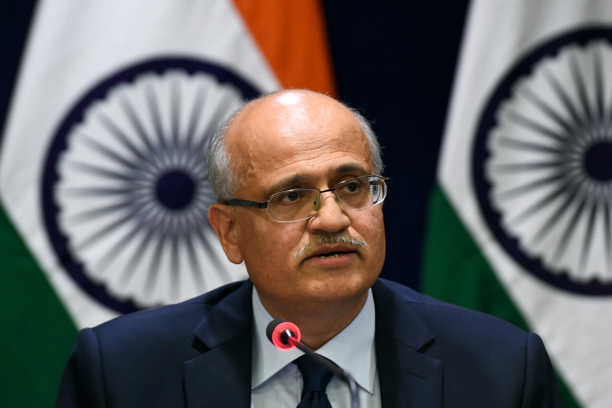 Indian Foreign Secretary Vijay Keshav Gokhale will visit China as part of “regular exchanges” between the two countries. Photo: AFP