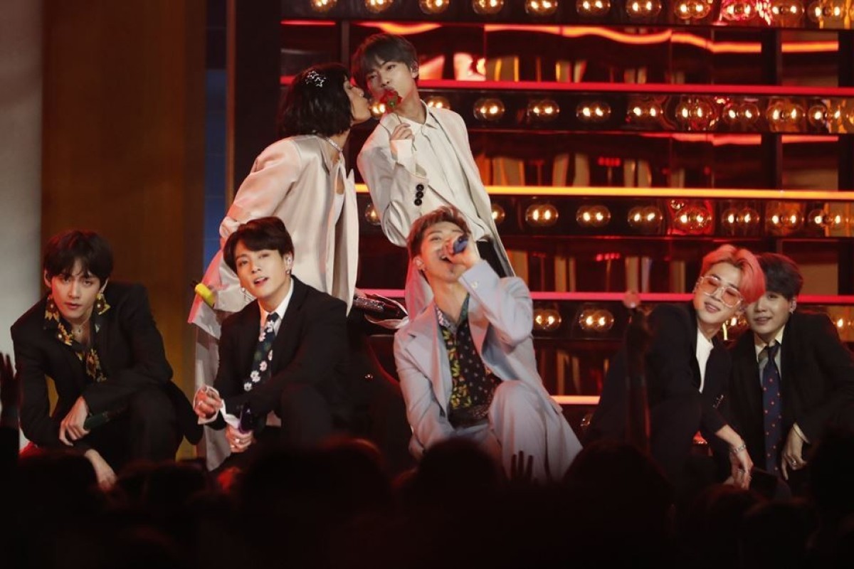 K Pop Band Bts Celebrates Double Success At 2019 Billboard Music Awards South China Morning Post