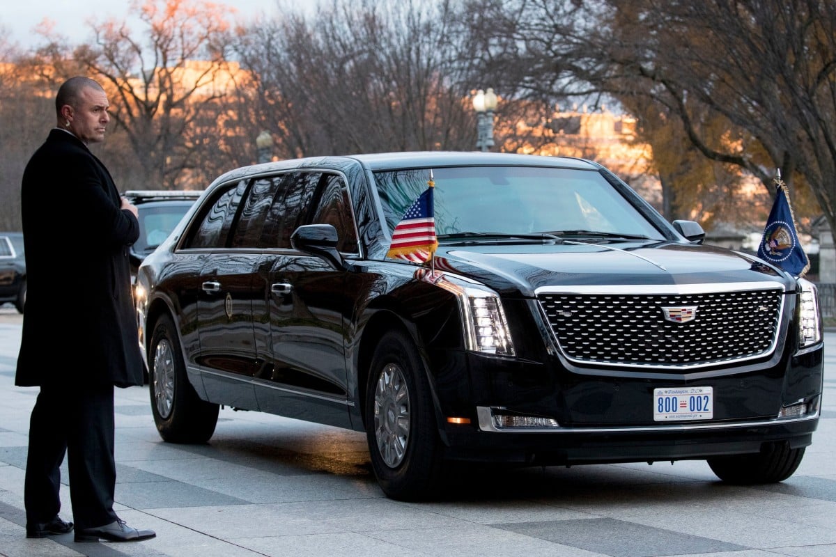How Does Trump S Us 1 5 Million Cadillac The Beast Stack Up Against Putin S New Russian Limo South China Morning Post