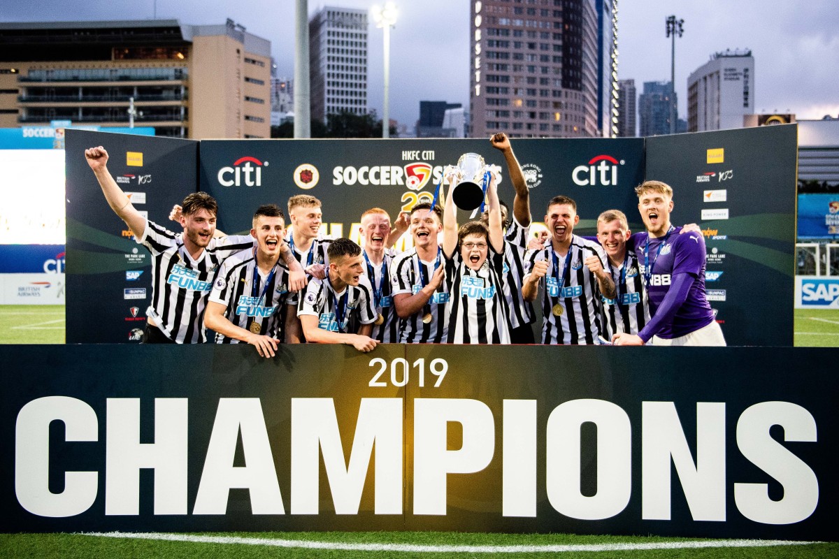 Newcastle United Beat Rangers To Retain Hong Kong Soccer Sevens Title As Sudden Death Winner Crowns Comeback South China Morning Post