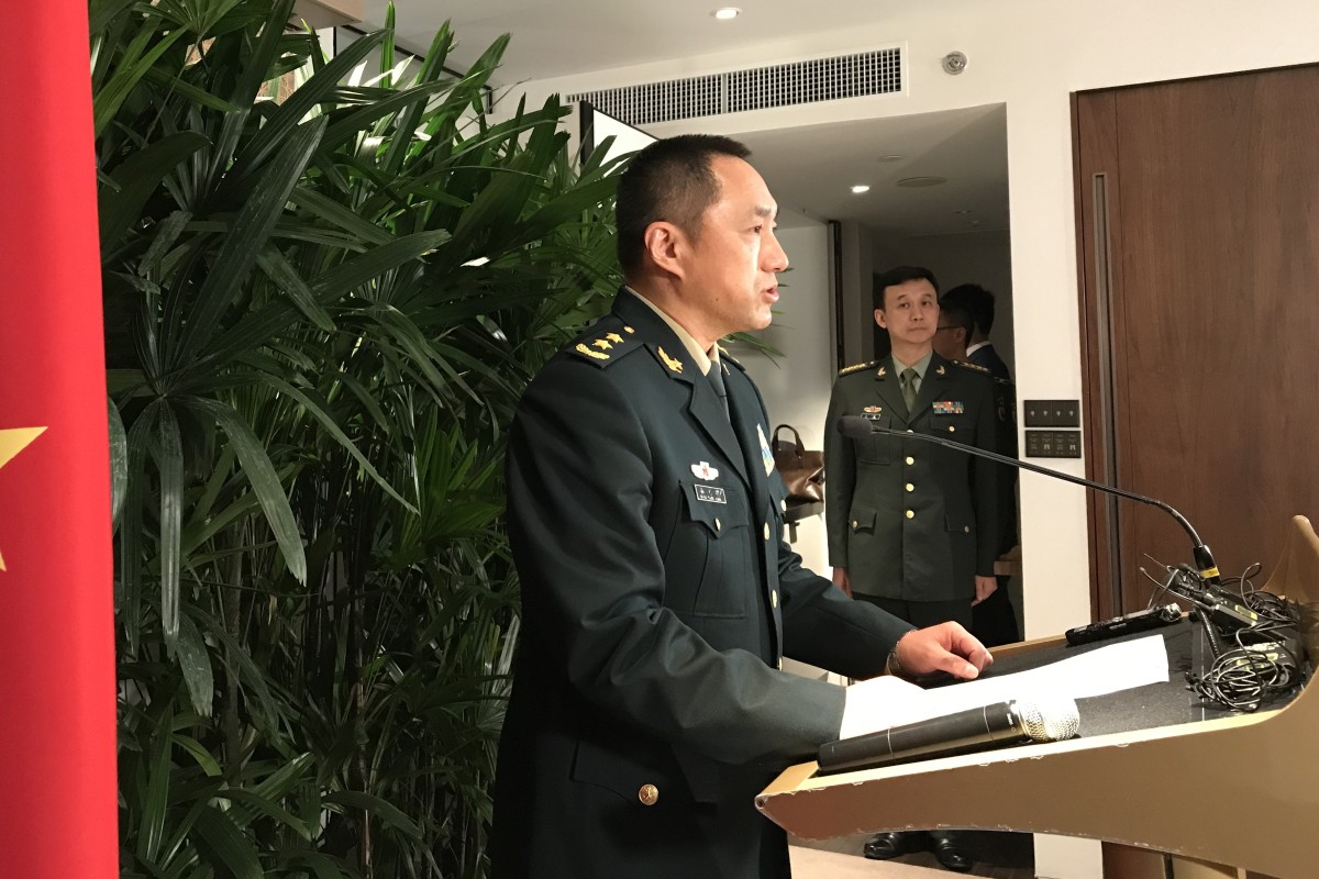 Lieutenant General Shao Yuanming accused acting US defence secretary Patrick Shanahan of sending the wrong message to Taiwanese separatists. Photo: Minnie Chan