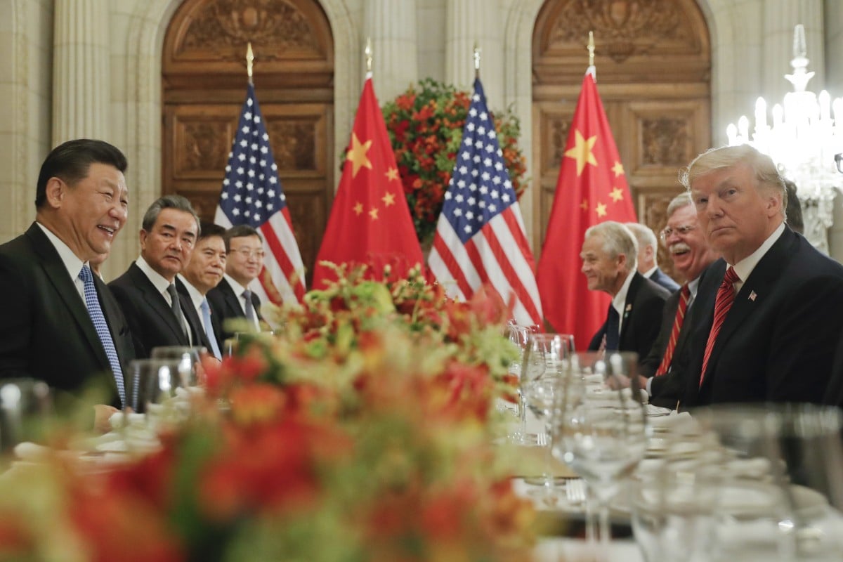 Chinese President Xi Jinping and US President Donald Trump last met in Argentina in December on the sidelines of the G20 summit. Photo: AP