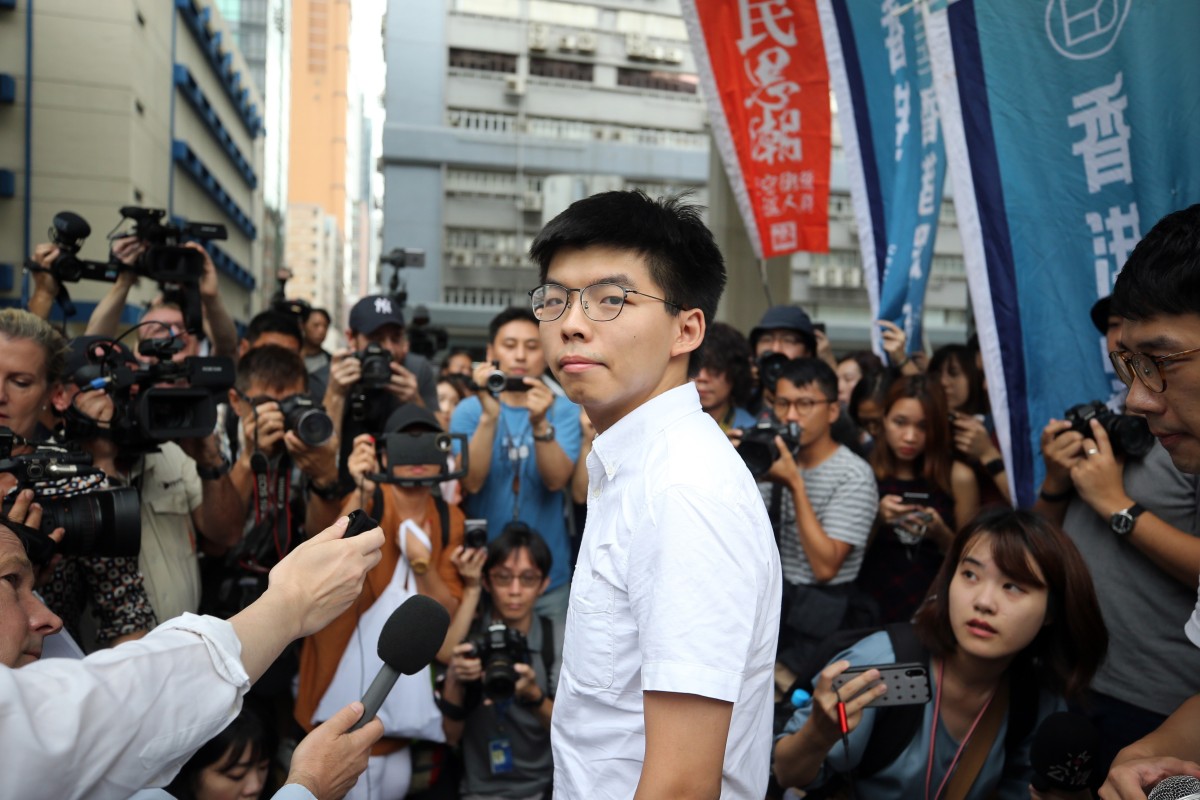 Pro Democracy Student Activist Joshua Wong Leaves Hong Kong Prison And Vows To Join Fight Against Controversial Extradition Bill South China Morning Post