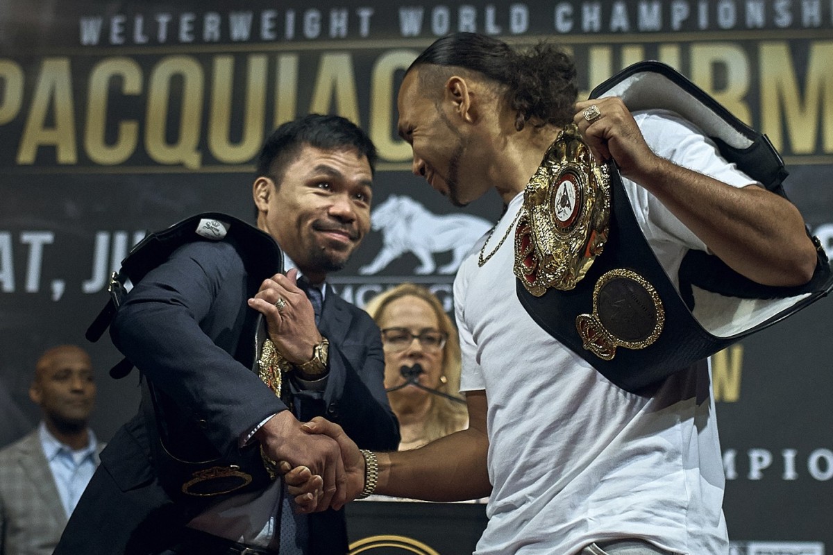 Manny Pacquiao Is Angry And Wants To Ko Keith Thurman After Trash Talk Crosses The Line South China Morning Post