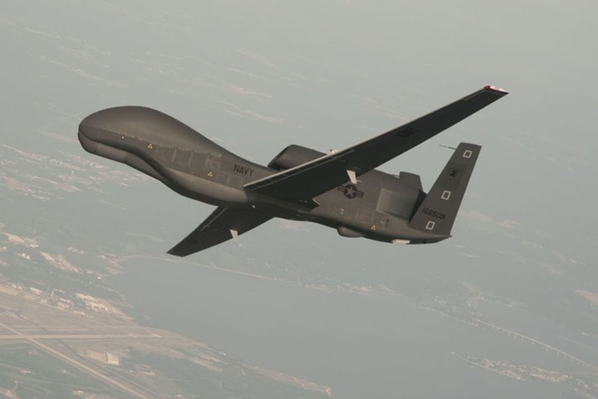 A RQ-4 Global Hawk drone. File photo: Reuters