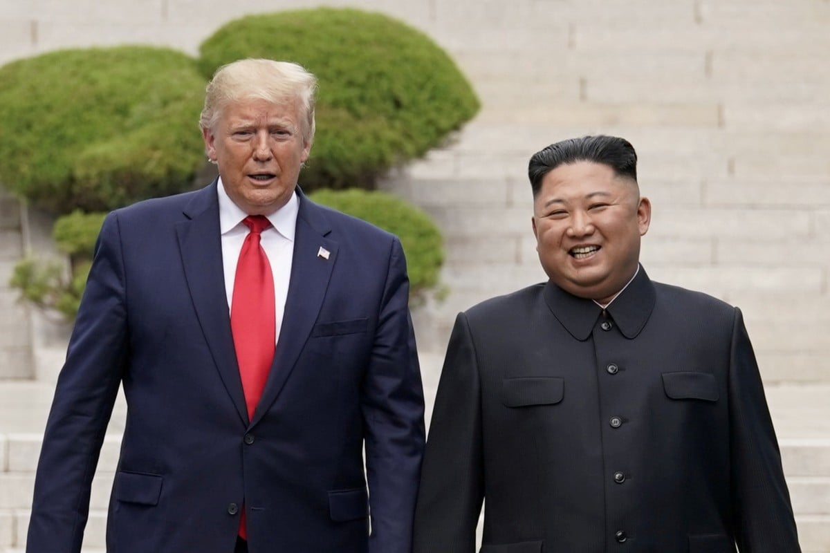 Donald Trump Proposed Dmz Meeting In Letter To North Korea S Kim Jong Un Before Visit Asahi Report South China Morning Post Donald Trump Proposed Dmz Meeting In Letter To North Korea S Kim Jong Un Before Visit Asahi Report South China Morning Post