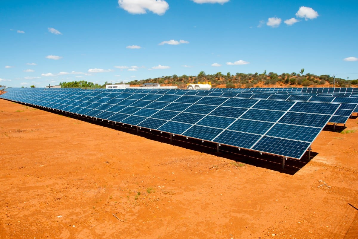 There are ambitious solar and wind projects planned for both the Northern Territory and the Pilbara in Western Australia. Photo: Shutterstock