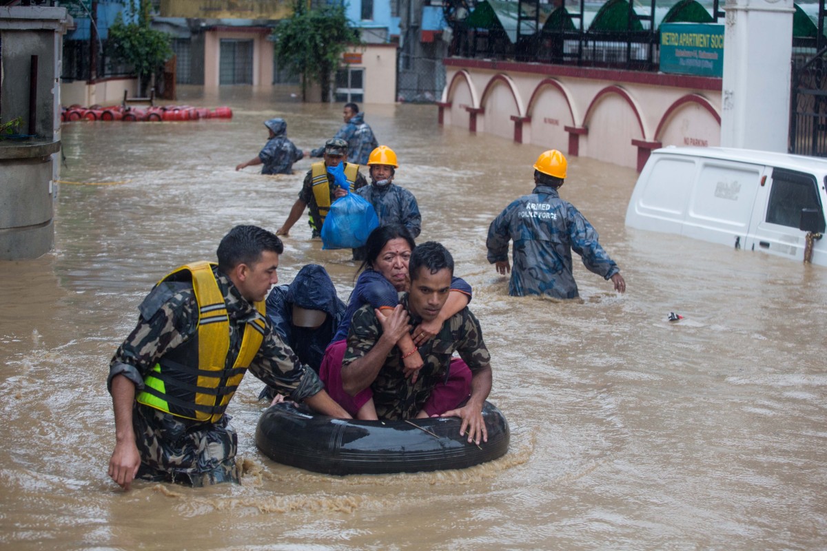 Image result for 29 deaths in four days: Monsoon delayed for the first time in 60 years, devastation everywhere