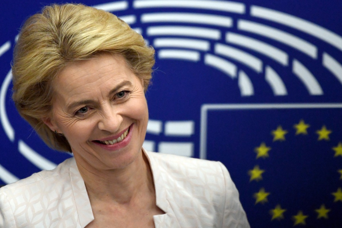 New EU chief Ursula von der Leyen vows to uphold the rulesbased order