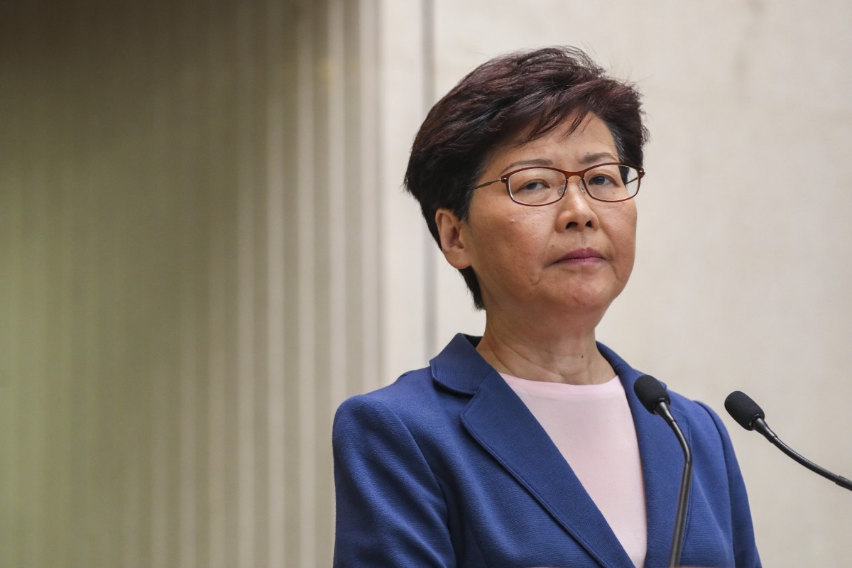 Embattled Hong Kong leader Carrie Lam's approval rating rises a little but  she remains least popular chief executive since city's handover in 1997  amid fallout over extradition bill | South China Morning Post