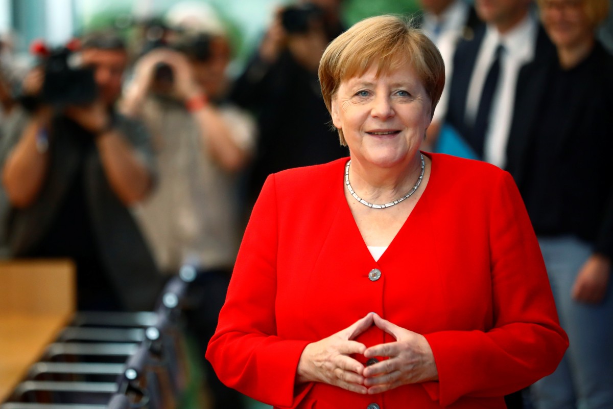 After shaking episodes, German Chancellor Angela Merkel says she is fit for work | South China ...