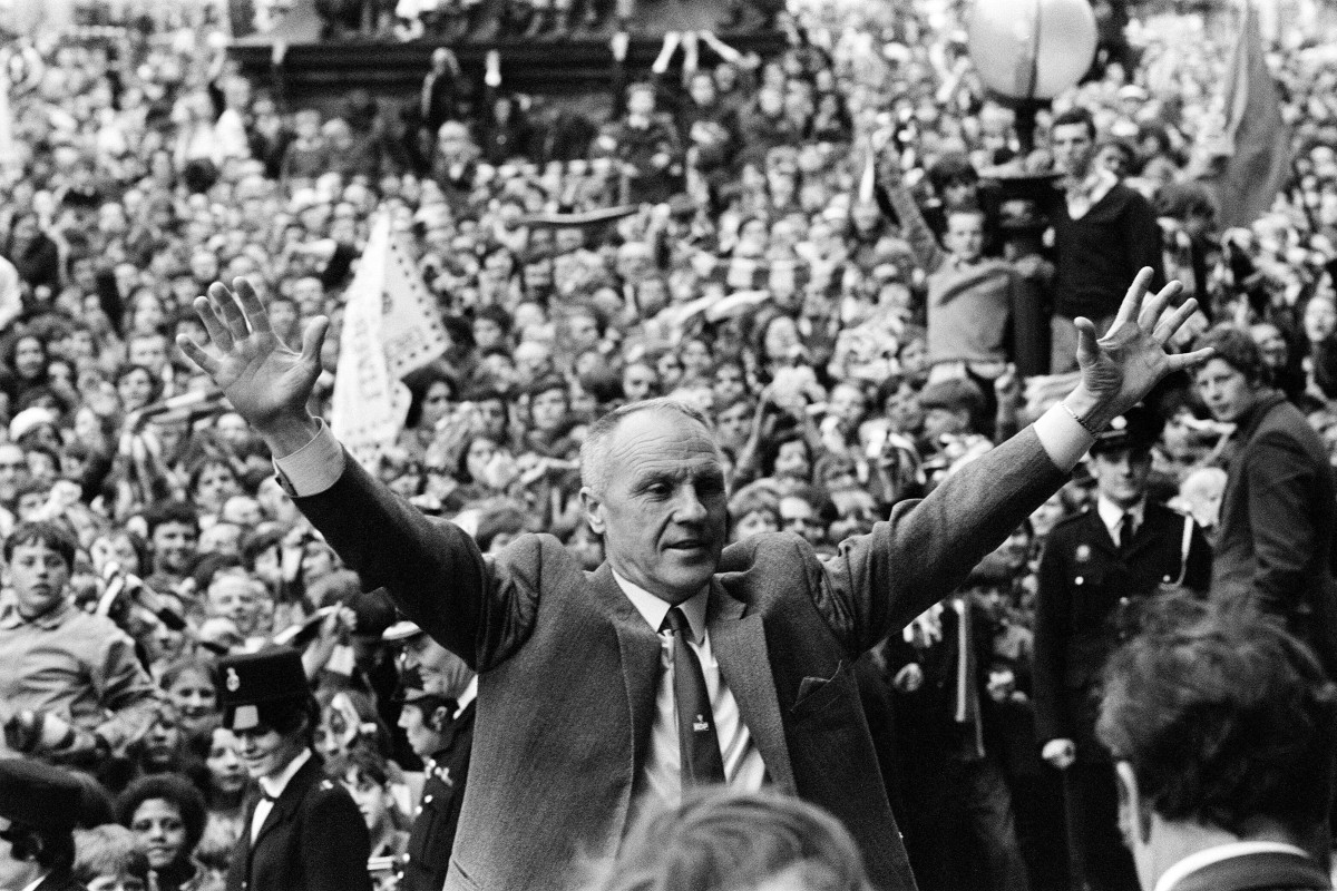 Bill Shankly won a hatful of honours with Liverpool during the period they became Englandâs biggest club in the 1960s. Photo: Alamy